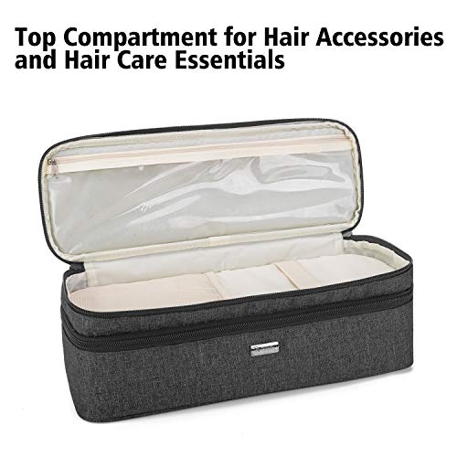 Teamoy Double-Layer Hair Dryer Travel Storage Bag