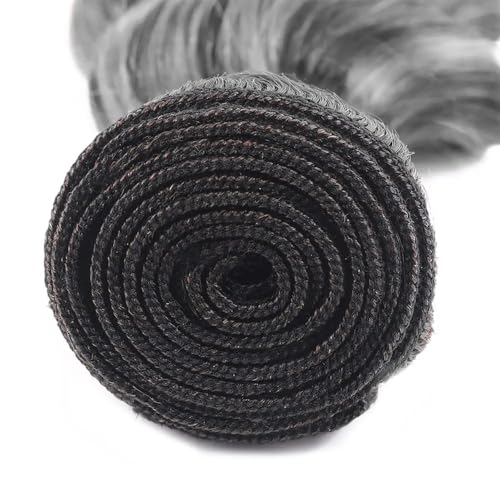 32 Inch Ombre Silver Deep Wave Human Hair Bundles - Fridnae