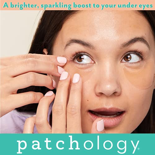 Patchology Eye Gels - Chilled Eye Patches for Puffy Eyes, Dark Circles, and Under Eye Bags - Eye Mask Skincare Great for All Skin Types - Under Eye Treatment Patches with Vitamin C - (15 Pairs)