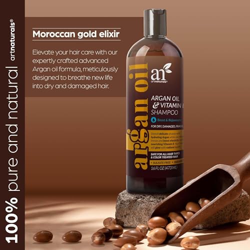 artnaturals Argan Hair Growth Shampoo 16 Oz - DHT Blocker