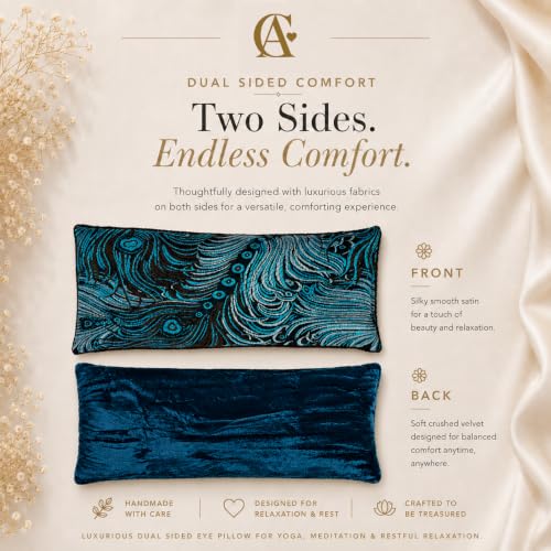 Luxe Serenity Eye Pillow – Weighted Flaxseed & Lavender