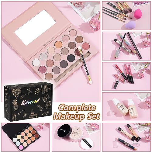 KAVCENT 18-Color Eyeshadow Makeup Kit for Women & Teens