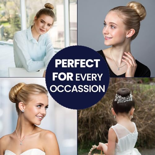 Andlane French Hair Bun Maker - Pack of 2 Brown