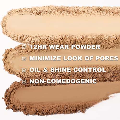 FOCALLURE Flawless Pressed Powder Compact - Matte Finish
