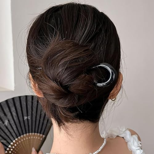 4Pcs U Shaped French Hair Pins for Updos and Buns - KAICCOSO