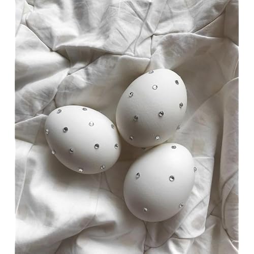Crystal Rhinestones Face Gems Jewels Stick on for Women Clear Drops and Stars Self-Adhesive Long Lasting Reusable Gems Stickers for Hairs Eye Body Easter Egg Decor (Clear Drops)