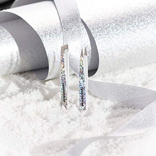 Tweezerman Micro Mini Slant & Point Tweezer Set