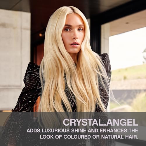 KEVIN.MURPHY CRYSTAL.ANGEL - Colour Shine Hair Treatment - For Colour Gloss - For Coloured or Natural Hair - For Blonde & White Tones - Repair & Shine - 250 mL / 8.4 fl oz (Pack of 2)