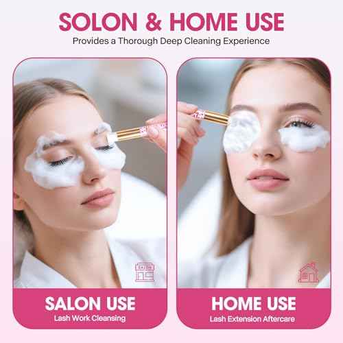 Lash Shampoo Concentrate | 100ml Oil-Free Foaming Cleanser for Gentle, Deep Lash Cleansing