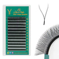 YY Lash Extensions 4D Premade Volume Fans Natural Soft Matte Eyelash Extensions Professional Salon Supplies(YY,0.07,D,8-12mm)