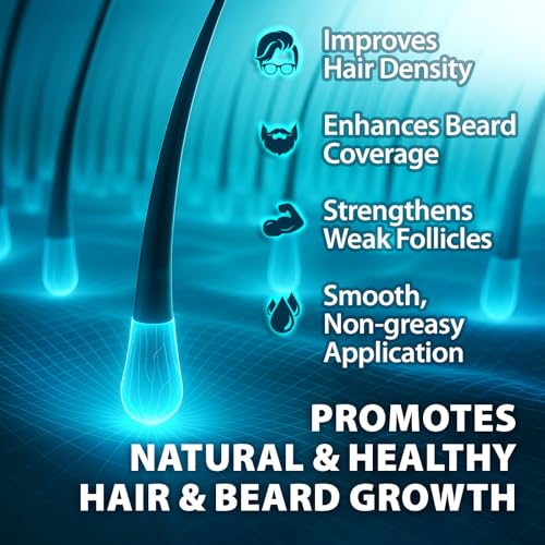 5% Minoxidil Hair & Beard Growth Oil Spray with Biotin