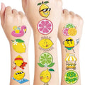 96 PCS Lemon Temporary Tattoos for Kids - Party Favors
