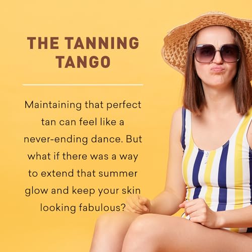 Just Nutritive Indoor Tanning Lotion | Natural Tanning Bed Moisturizer to Accelerate, Extend & Maintain Tan | With Aloe, Coffee, Papaya & Vitamin E | Non-Bronzing Formula | 8 Fl Oz