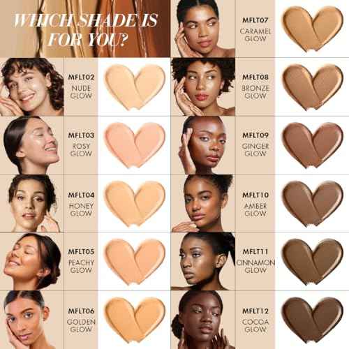 Absolute New York Luminous Dream Glow Tint | Glowing, Long-Lasting, Cruelty-free (03 ROSY GLOW, 1.01 fl oz)