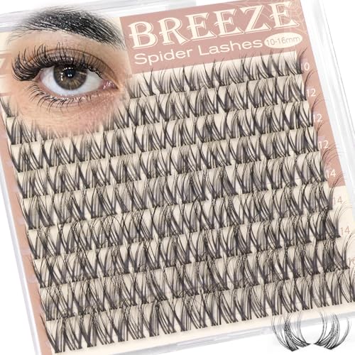 Spider Lash Clusters D Curl 10-16mm Wispy Eyelash Extensions