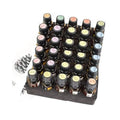 30 Vials Essential Oil Carrying Case Holds 5ml 10 ml 15ml 20ML 30M Perfect for DISPLAY Drawer Home Stock and Foam Inserts