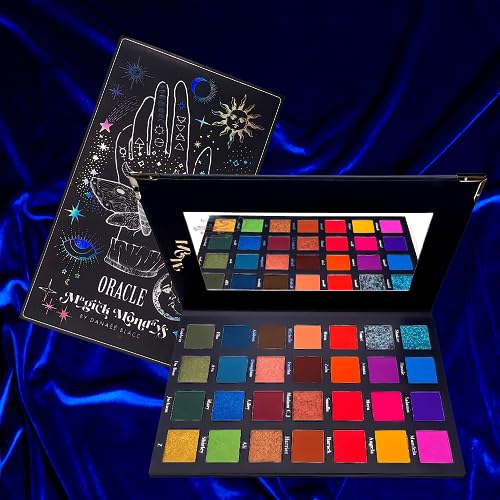 | Oracle Palette :Vol I | Eyeshadow and Pressed Pigment Palette 28 Shades INSPIRED BY REAL LIFE EVENTS
