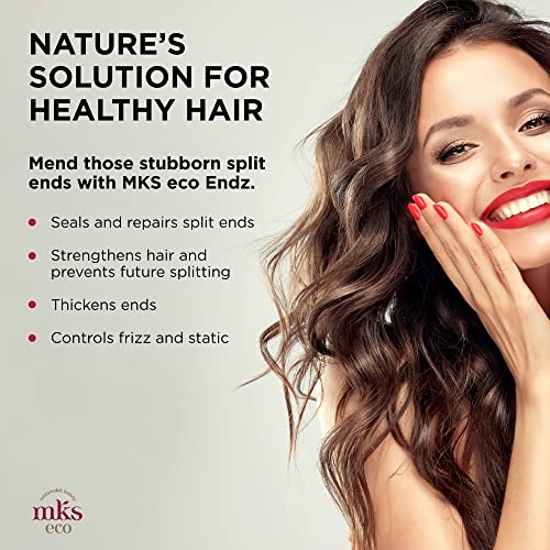 MKS eco, Original Scent - Split End Mender & Preventer - Moroccan Argan Oil, Hemp Seed Oil - Vegan & Cruelty Free