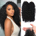 Burmese Curly Human Crochet Hair 18" 120g Pre-Separated