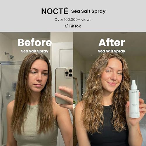 NOCTE Sea Salt Spray for Effortless Beach Waves & Volume - 8.5 oz