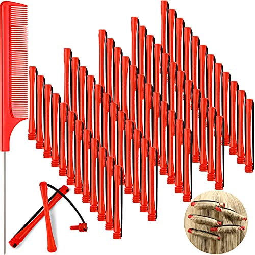 60 Pcs Small Perm Curl Rods for Short & Long Hair - Heatless, Reusable, 0.2 Inch