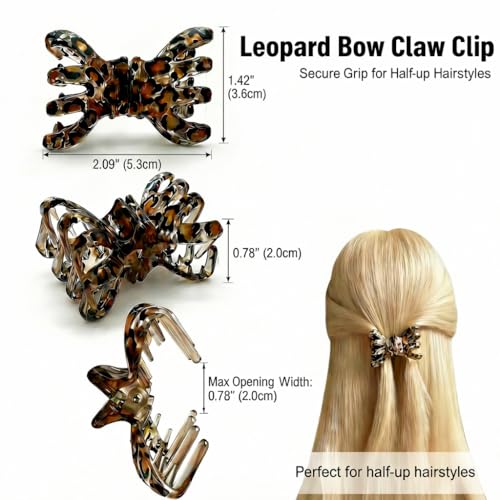 Magnetic Hair Clips for Women, 6 Pack No-Slip Barrettes
