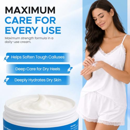 Urea Cream 40% with Salicylic Acid for Cracked Heels & Calluses