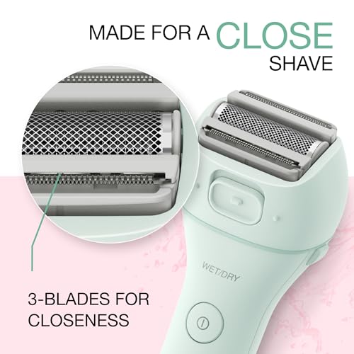 Panasonic Waterproof Electric Bikini Trimmer ES-AWL6AG – Cordless Women’s Razor with Attachments