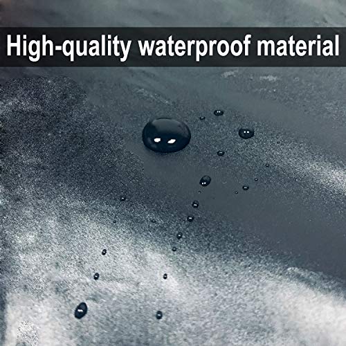 ELEBOX Premium Super Jumbo Waterproof Shower Cap for Long Hair - Black