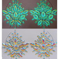Glow in the Dark Face Gems Sticker | Festival Rave Tattoo