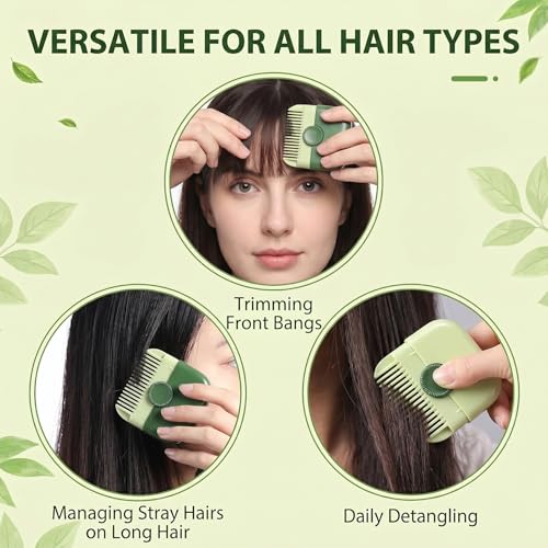 2-in-1 Split End Hair Trimmer & Comb for Women