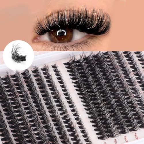 Lash Clusters D Curl DIY Eyelash Extensions 592pcs