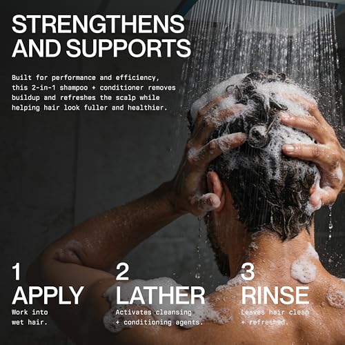 ONSIDE Men's 2-in-1 Shampoo & Conditioner - Tea Tree Mint