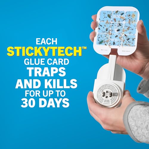 Safer Home Plug-in Fruit Fly Trap, 2-Pack with UV LED