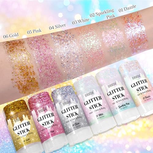 DAGEDA Dazzle Body Glitter Stick - Holographic Sparkle Makeup