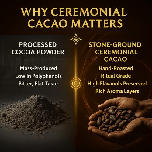 MAIA Ceremonial Organic Cacao Powder - Flavanol & Theobromine, 1 Pack