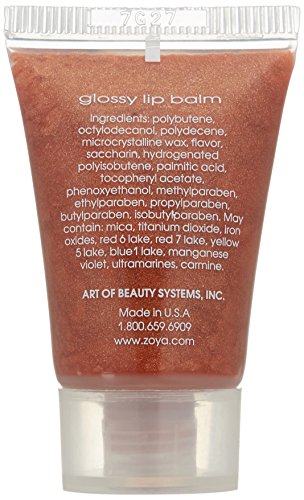 ZOYA Lip Gloss Foxy - Hydrating Therapy Balm, 0.42 oz