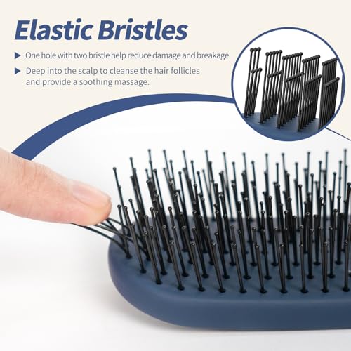SHINLEA Slim Hair Brush for Fine Thin Hair Detangling