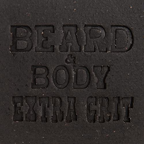 Honest Amish Beard and Body Soap (Extra Grit) (Pack of 2)