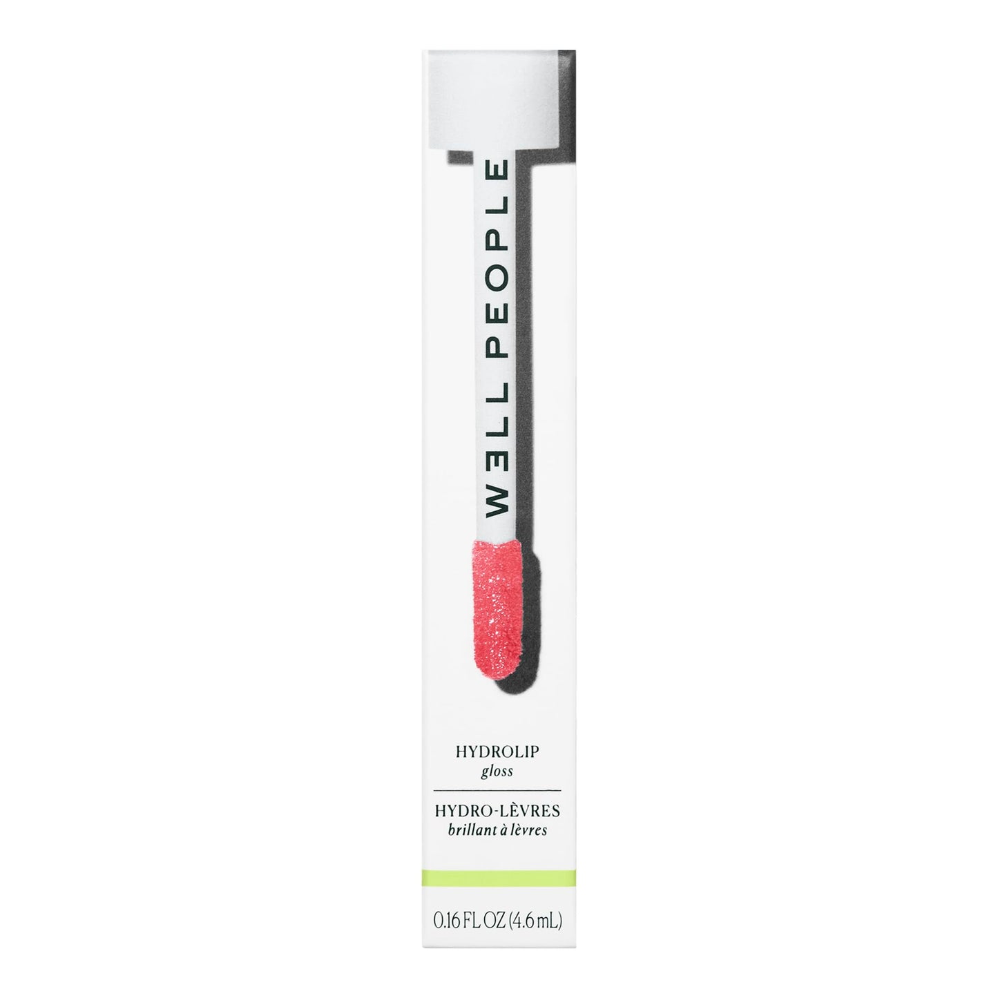 Well People Hydrolip Gloss, Lip Plumping Gloss For Sheer Color, Smooths & Hydrates Lips, Made With Jojoba Oil, Vegan & Cruelty-free, Peachy Pink