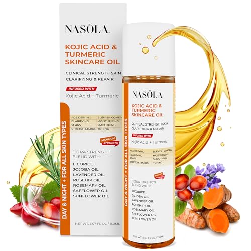 Nasola Kojic Acid Turmeric Skincare Bio Pure Oil
