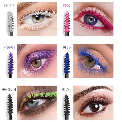 Ownest 6-Color Mascara Set - Waterproof Rainbow Lashes