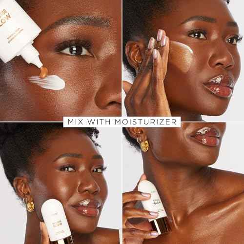 tarte key largo glow bronzing drops ? Luminous Serum-Infused Liquid Bronzer with Vegan Squalane & Vitamin E for Sun-Kissed Radiant Glow & Lightweight Hydration, Cruelty Free