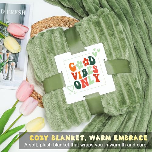 Self-Care Gift Basket for Women with Blanket & Spa Items