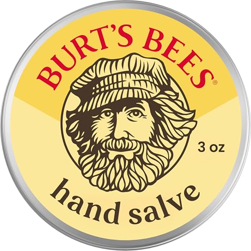 Burt's Bees 100% Natural Beeswax Hand Salve - Moisturizing Hand Balm, 3 oz