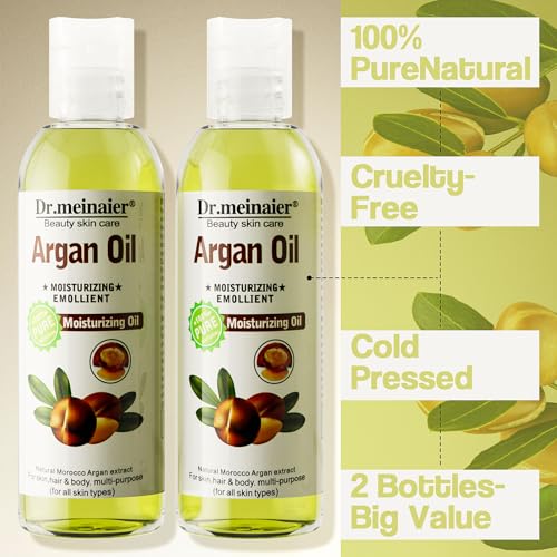 Argan Oil Hair & Skin Moisturizer 4oz - Cold Pressed