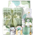 Coralogo Get Well Soon Gift Baskets for Women - Hug In a Box with Blanket, Thoughtful Self Care Gifts for Get Well Sympathy Relaxation Birthday Thinking of You, Spa Baskets For Women