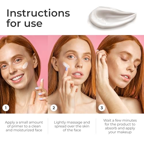 Pore-Refining Face Primer BB Cream and Moisturizing Lotion for Long-Lasting Makeup and Skincare