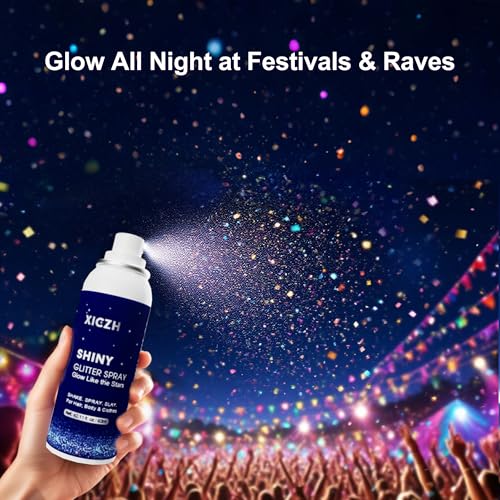 Holographic Glitter Spray for Hair, Body & Clothes - 60ML