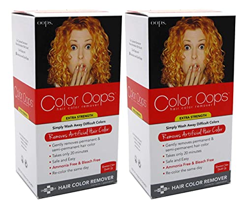 Color Oops Extra Strength Hair Color Remover (Pack of 2)
